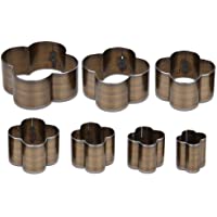 7Pcs Herramienta de corte de perforadora Un agujero Hueco de corte de cuero Artesanía de cuero Forma de corte floral…